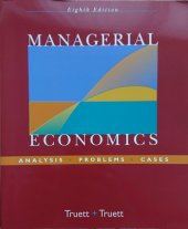 kniha Managerial Economics Analysis, Problems, Cases, Wiley 2006