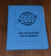 kniha Telegrafní sazebník 1972, Nakladatelství dopravy a spojů 1972