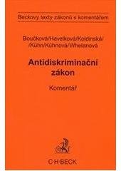 kniha Antidiskriminační zákon komentář, C. H. Beck 2010