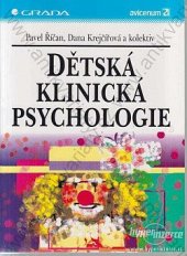 kniha Dětská klinická psychologie, Grada 1995