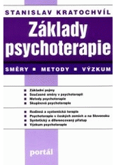 kniha Základy psychoterapie, Portál 2000
