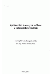 kniha Zpracování a analýza měření v inženýrské geodézii, České vysoké učení technické 2011