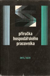 kniha Příručka hospodářského pracovníka, SNTL 1980