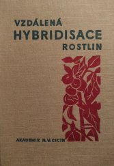 kniha Vzdálená hybridisace rostlin, SZN 1958