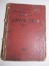 kniha Seznam náhradních součástí pro motocykl JAWA 350, Moto JAWA, n.p. 1950