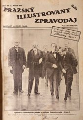 kniha Pražský illustrovaný zpravodaj svázaný ročník 1924, Melantrich 1924