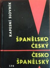 kniha Španělsko-český česko-španělský kapesní slovník, SPN 1960