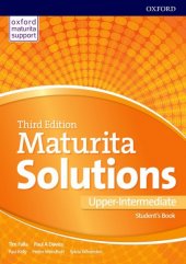 kniha Maturita solution Upper-Intermediate - Student´s Book, Oxford University Press 2017