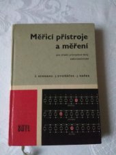 kniha Měřící přístroje a měření pro střední průmyslové školy elektrotechnické, SNTL 1969