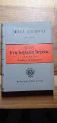 kniha Povídky z let šedesátých, J. Otto 1898