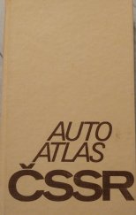 kniha Auto atlas ČSSR 1:400 000, Geodetický a kartografický podnik v Praze 1971