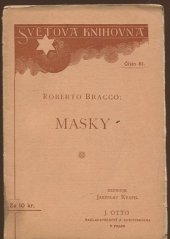 kniha Masky Drama o jednom dějství, J. Otto 1904