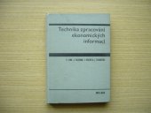 kniha Technika zpracování ekonomických informací, SNTL 1969