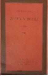 kniha Zpěvy v bouři satiry, Štěpán Jež 1928