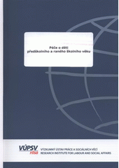 kniha Péče o děti předškolního a raného školního věku, VÚPSV 2009