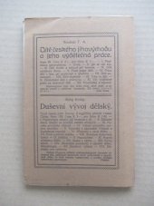 kniha Harfenické děti, Dědictví Komenského 1914