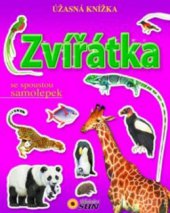 kniha Zvířátka úžasná knížka se spoustou samolepek, Sun 2011