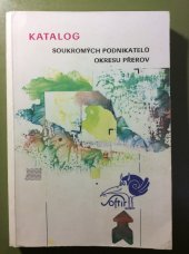 kniha Katalog soukromých podnikatelů okresu Přerov, Softir 1991