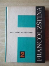 kniha Francouzština pro 2. ročník středních škol, SPN 1976