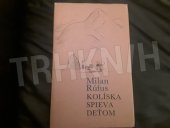 kniha Kolíska spieva deťom , Tatran 1979