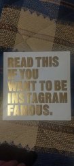 kniha Read this if you want to be instagram famous, Laurence King Publishers 2017