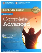 kniha Complete Advanced Workbook with answers, Cambridge University Press 2014