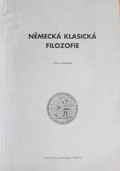 kniha Německá klasická filozofie, Karolinum  1992