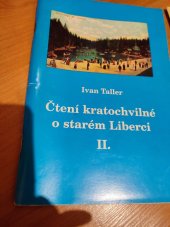 kniha Čtení kratochvilné o starém Liberci II., Kalendář Liberecka 1997