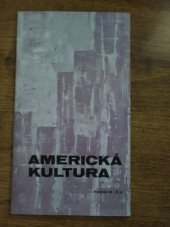 kniha Americká kultura (Ročník VI, č. 2), Americké velvyslanectví 1970