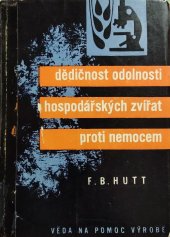 kniha Dědičnost odolnosti hospodářských zvířat proti nemocem, SZN 1965