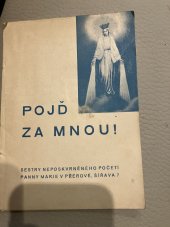 kniha Pojď za mnou!, Sestry Neposkvrněného početí Panny Marie 1939