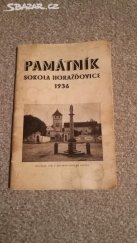 kniha 1869-1878, 1894-1936 Památník Sokola Horažďovice, Tělocvičná jednota Sokol 1936