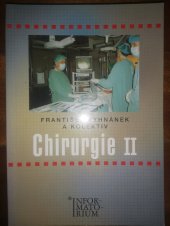 kniha Chirurgie II pro střední zdravotnické školy, Informatorium 2003