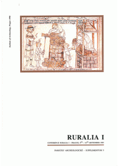 kniha Ruralia I conference, Prague 8th - 14th September 1995, Institute of Archaeology 1996