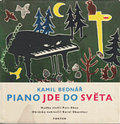 kniha Piano jde do světa Pohádka o hudebních nástrojích a zamrzlém zámku, Panton 1967