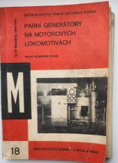 kniha Parní generátory na motorových lokomotivách, Nadas 1966