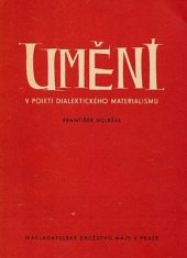 kniha Umění v pojetí dialektického materialismu, Nakladatelské družstvo Máje 1946