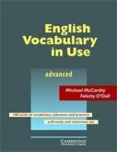 kniha English Vocabulary in Use Advanced, Cambridge University Press 2002