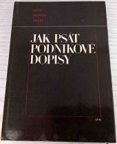 kniha Jak psát podnikové dopisy, Státní pedagogické nakladatelství 1966