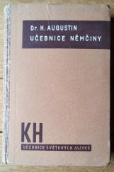 kniha Učebnice němčiny němčina hovorem i obrazem pro samouky a kursy, Kvasnička a Hampl 1939