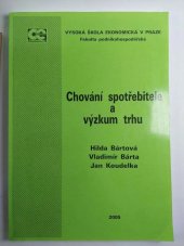 kniha Chování spotřebitele a výzkum trhu, Oeconomica 2004