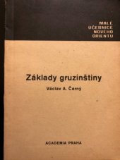 kniha Základy gruzínštiny, Academia 1976