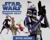 kniha Star Wars. Klonové války : bitva začíná, Egmont 2008