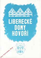 kniha Liberecké domy hovoří V., Liberec  2001