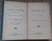 kniha Sázavské vlny, J. Otto 1895