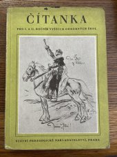 kniha Čítanka pro 1. a 2. ročník vyšších odborných škol, SPN 1952