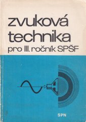 kniha Zvuková technika, SPN 1980