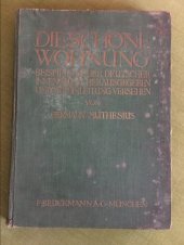 kniha Die schone wohnung, Verlag 1926