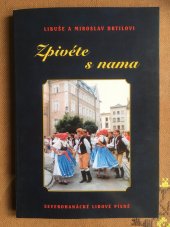 kniha Zpivéte s nama lidové písně severní Hané, Folklorní sdružení České republiky 1999