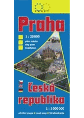 kniha Praha Česká republika : plán města : silniční mapa, Žaket 2007